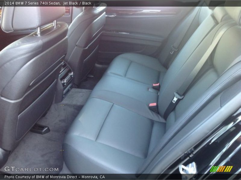 Jet Black / Black 2014 BMW 7 Series 740i Sedan