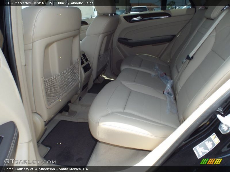 Black / Almond Beige 2014 Mercedes-Benz ML 350