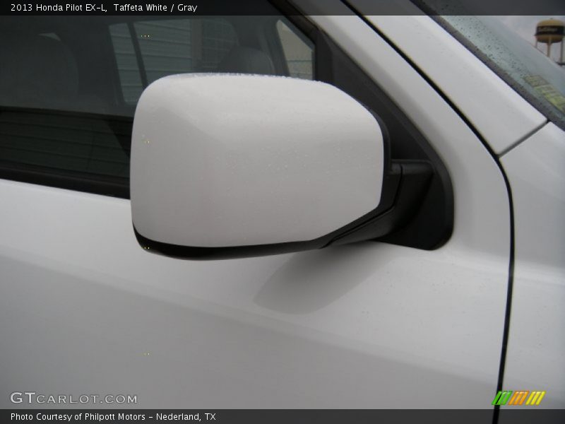 Taffeta White / Gray 2013 Honda Pilot EX-L