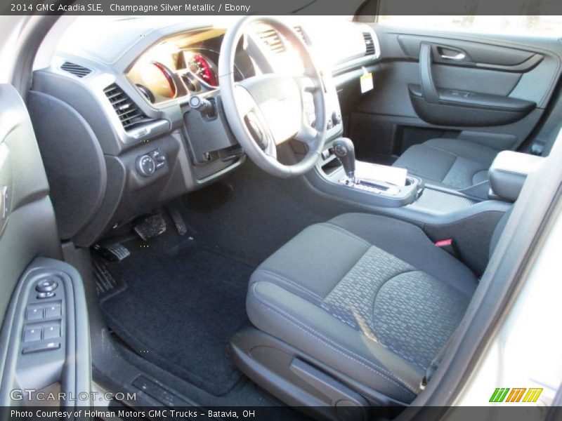 Champagne Silver Metallic / Ebony 2014 GMC Acadia SLE