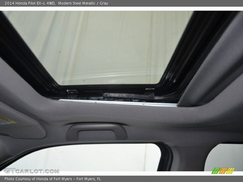Modern Steel Metallic / Gray 2014 Honda Pilot EX-L 4WD