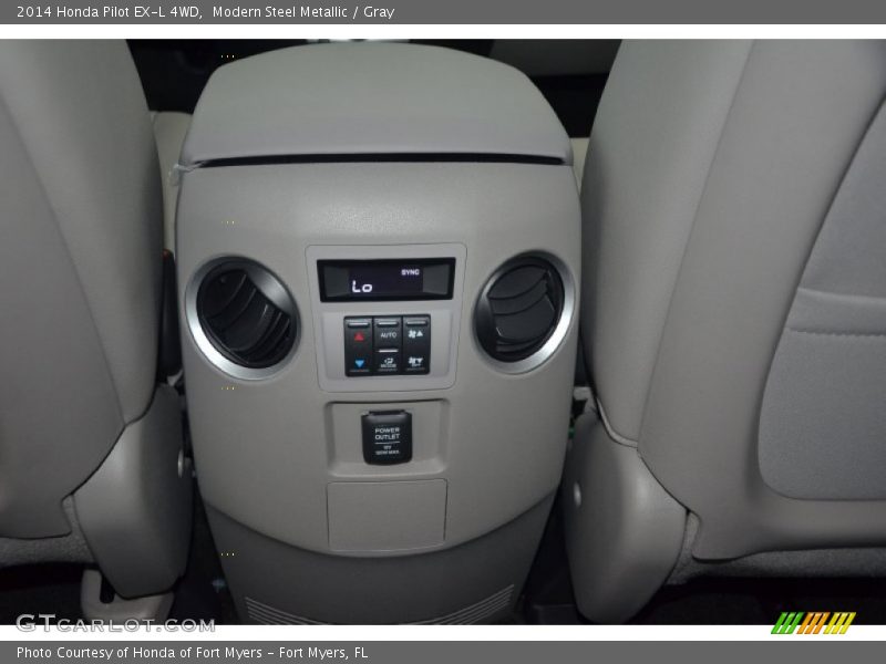 Modern Steel Metallic / Gray 2014 Honda Pilot EX-L 4WD