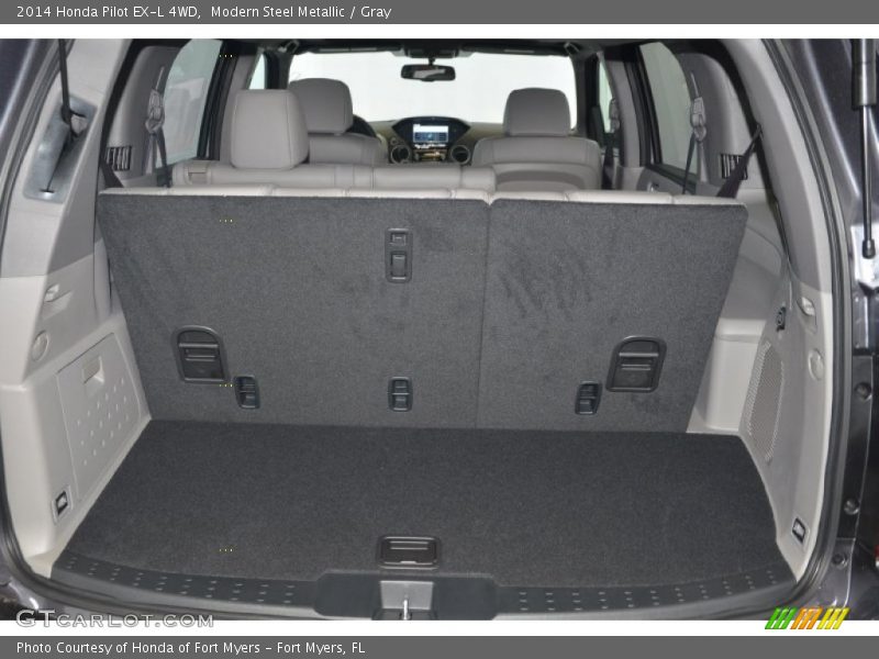 Modern Steel Metallic / Gray 2014 Honda Pilot EX-L 4WD