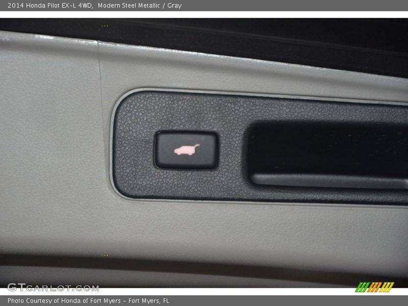 Modern Steel Metallic / Gray 2014 Honda Pilot EX-L 4WD