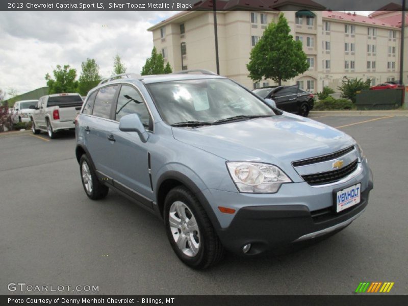 Silver Topaz Metallic / Black 2013 Chevrolet Captiva Sport LS
