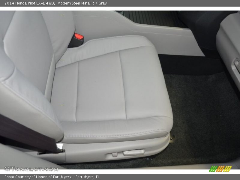 Modern Steel Metallic / Gray 2014 Honda Pilot EX-L 4WD