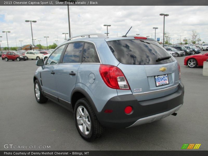 Silver Topaz Metallic / Black 2013 Chevrolet Captiva Sport LS