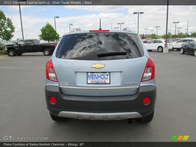 Silver Topaz Metallic / Black 2013 Chevrolet Captiva Sport LS