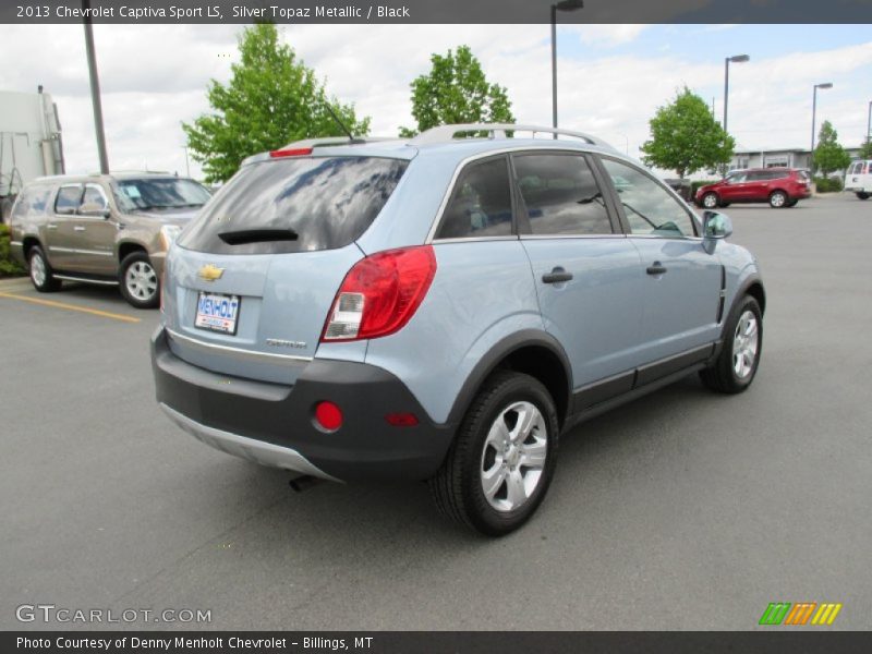 Silver Topaz Metallic / Black 2013 Chevrolet Captiva Sport LS