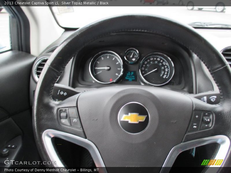 Silver Topaz Metallic / Black 2013 Chevrolet Captiva Sport LS