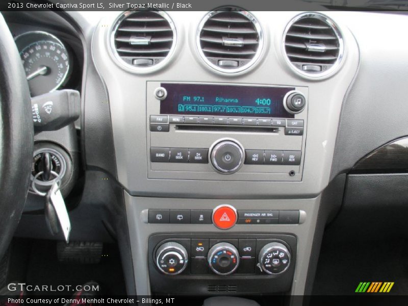 Silver Topaz Metallic / Black 2013 Chevrolet Captiva Sport LS