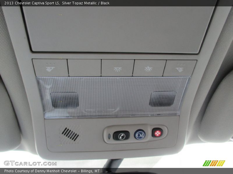 Silver Topaz Metallic / Black 2013 Chevrolet Captiva Sport LS
