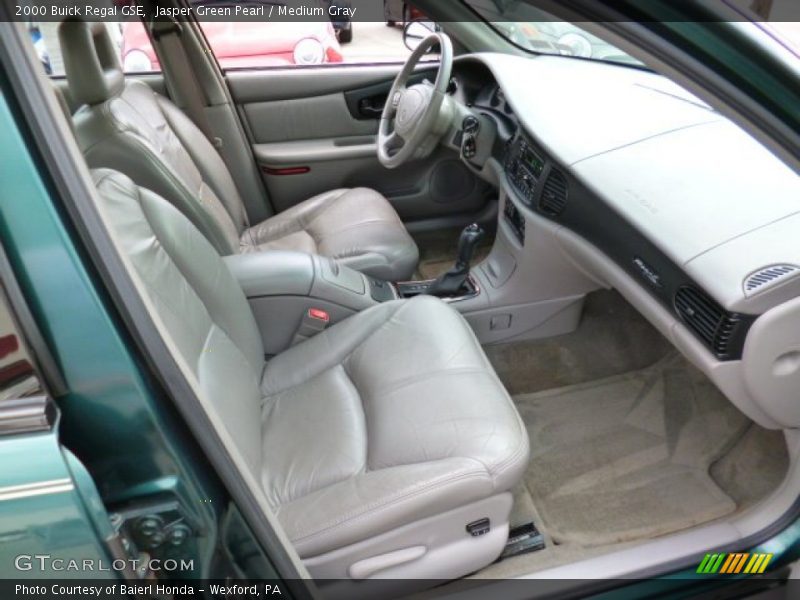 Jasper Green Pearl / Medium Gray 2000 Buick Regal GSE