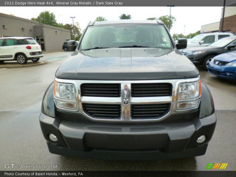 Mineral Gray Metallic / Dark Slate Gray 2011 Dodge Nitro Heat 4x4