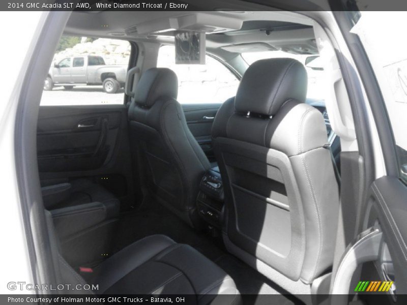 White Diamond Tricoat / Ebony 2014 GMC Acadia SLT AWD