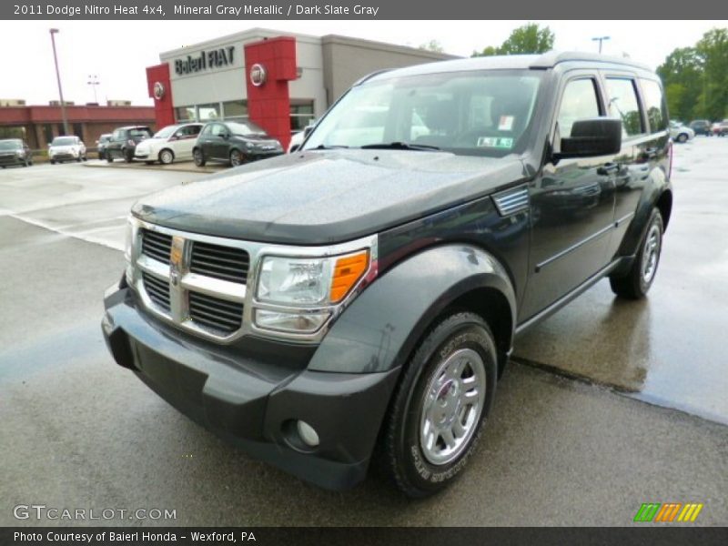 Mineral Gray Metallic / Dark Slate Gray 2011 Dodge Nitro Heat 4x4