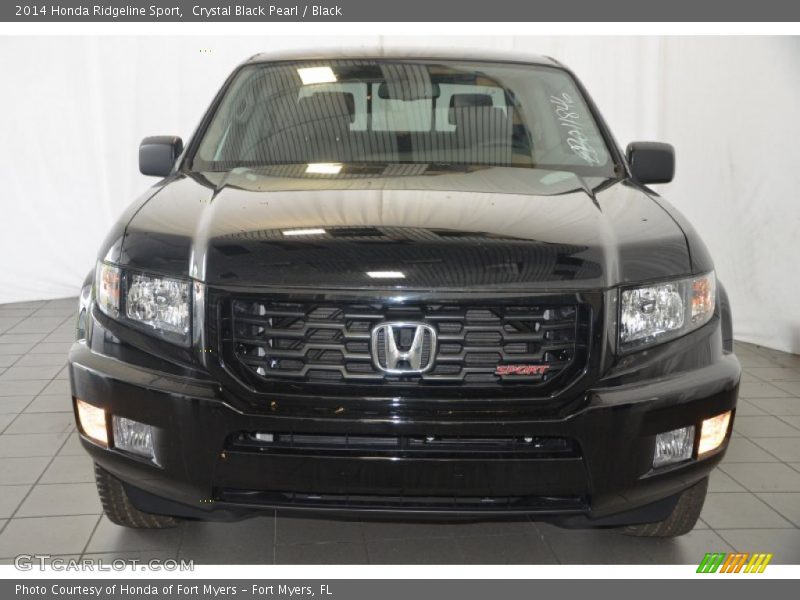 Crystal Black Pearl / Black 2014 Honda Ridgeline Sport