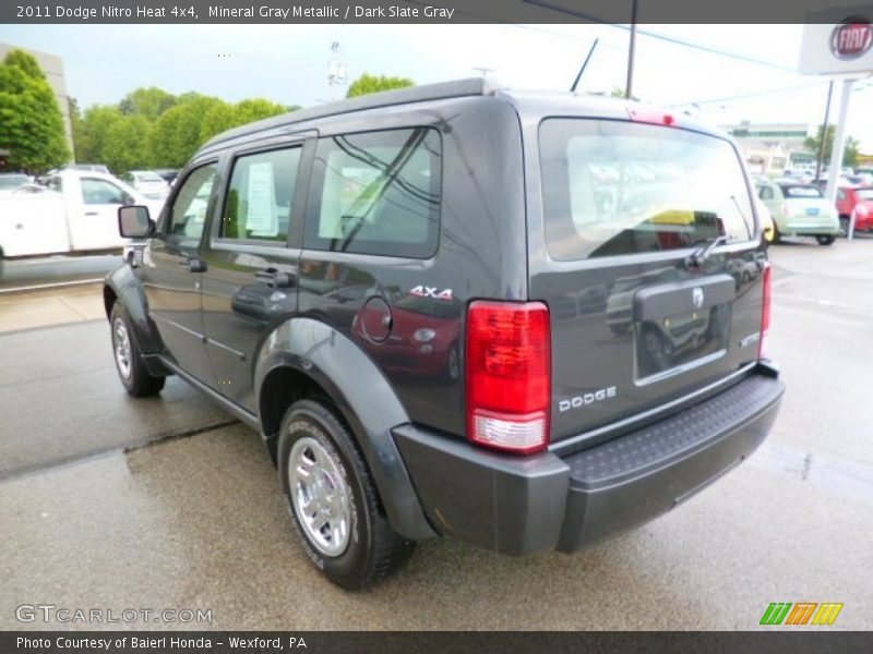 Mineral Gray Metallic / Dark Slate Gray 2011 Dodge Nitro Heat 4x4