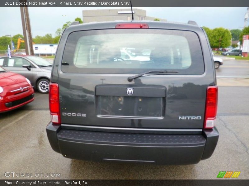 Mineral Gray Metallic / Dark Slate Gray 2011 Dodge Nitro Heat 4x4