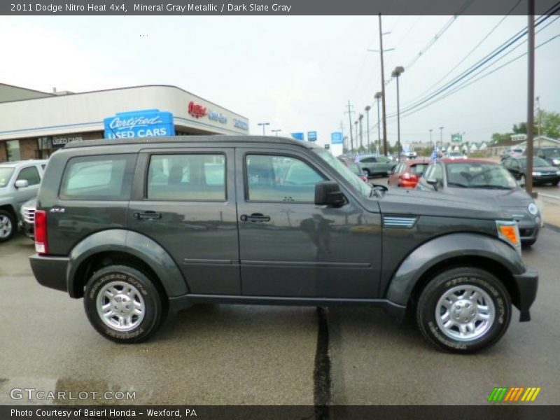 Mineral Gray Metallic / Dark Slate Gray 2011 Dodge Nitro Heat 4x4