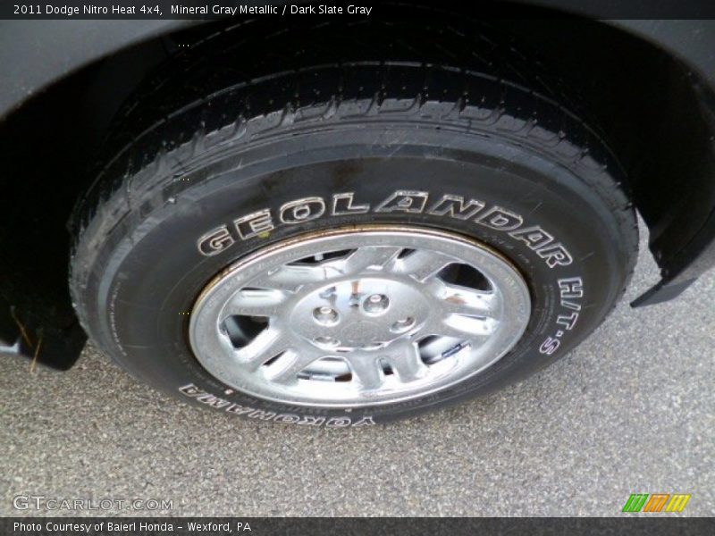 Mineral Gray Metallic / Dark Slate Gray 2011 Dodge Nitro Heat 4x4