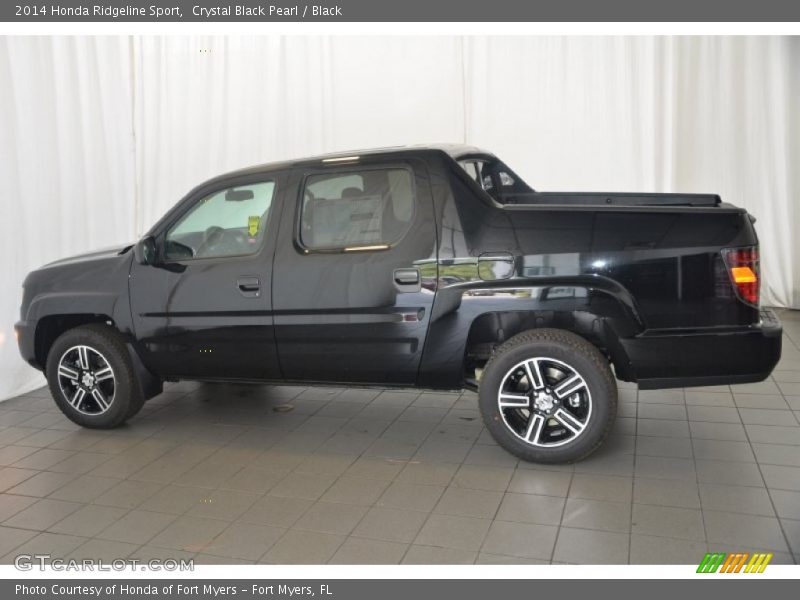Crystal Black Pearl / Black 2014 Honda Ridgeline Sport