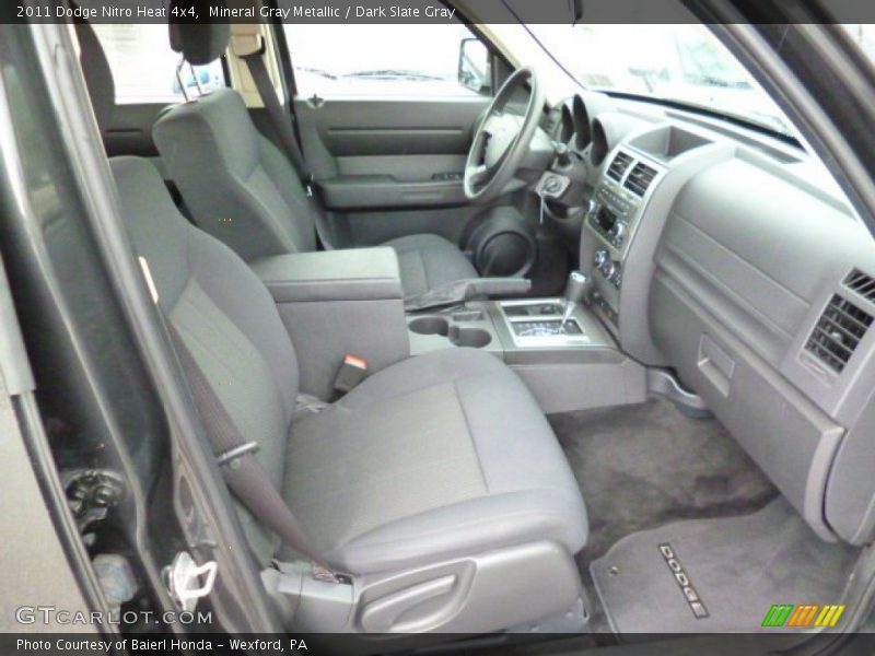 Mineral Gray Metallic / Dark Slate Gray 2011 Dodge Nitro Heat 4x4