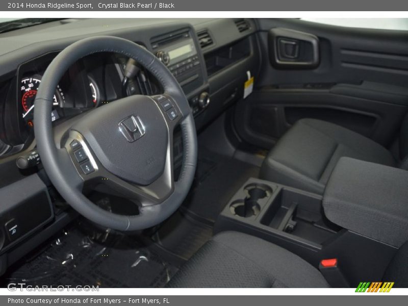 Crystal Black Pearl / Black 2014 Honda Ridgeline Sport