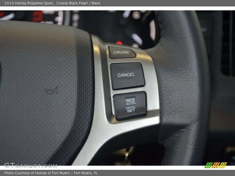 Crystal Black Pearl / Black 2014 Honda Ridgeline Sport