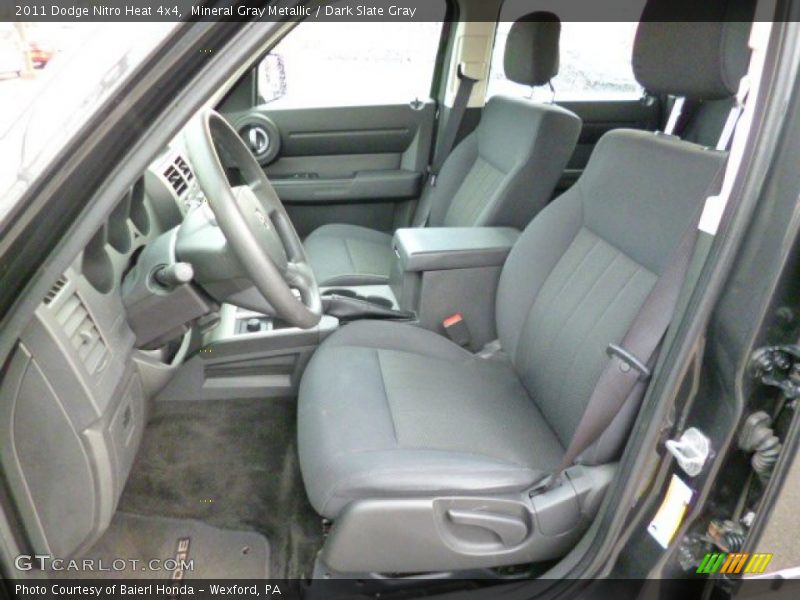 Mineral Gray Metallic / Dark Slate Gray 2011 Dodge Nitro Heat 4x4