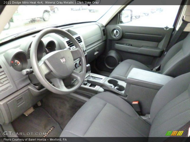Mineral Gray Metallic / Dark Slate Gray 2011 Dodge Nitro Heat 4x4