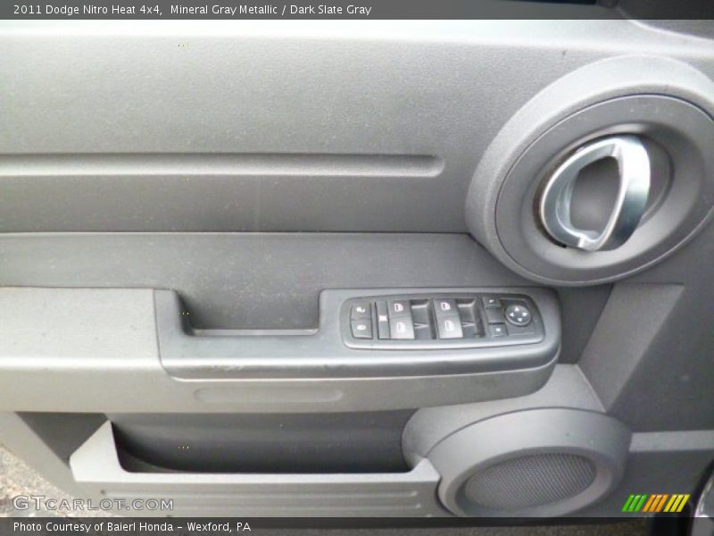 Mineral Gray Metallic / Dark Slate Gray 2011 Dodge Nitro Heat 4x4