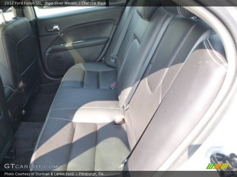 Ingot Silver Metallic / Charcoal Black 2012 Ford Fusion SEL