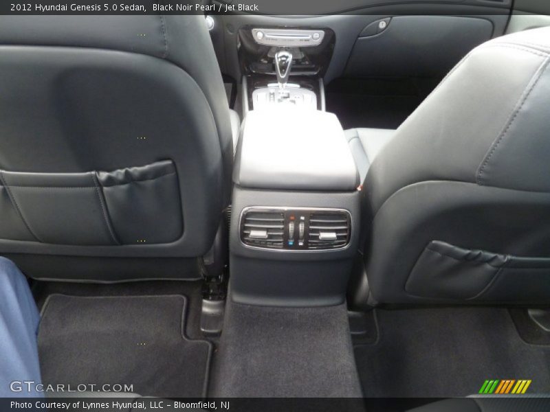 Black Noir Pearl / Jet Black 2012 Hyundai Genesis 5.0 Sedan