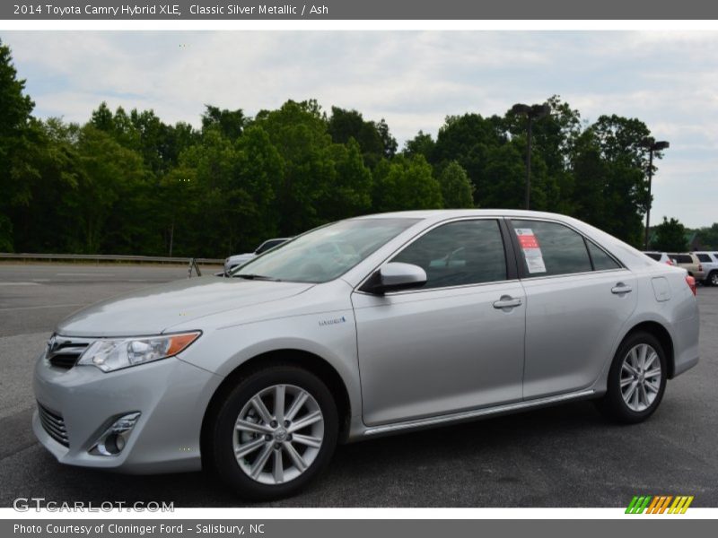 Classic Silver Metallic / Ash 2014 Toyota Camry Hybrid XLE