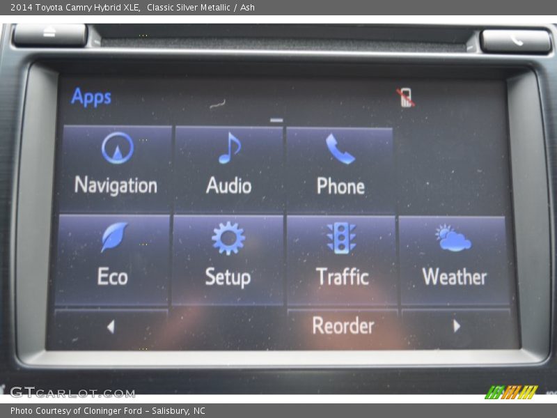 Classic Silver Metallic / Ash 2014 Toyota Camry Hybrid XLE