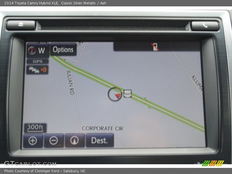 Classic Silver Metallic / Ash 2014 Toyota Camry Hybrid XLE