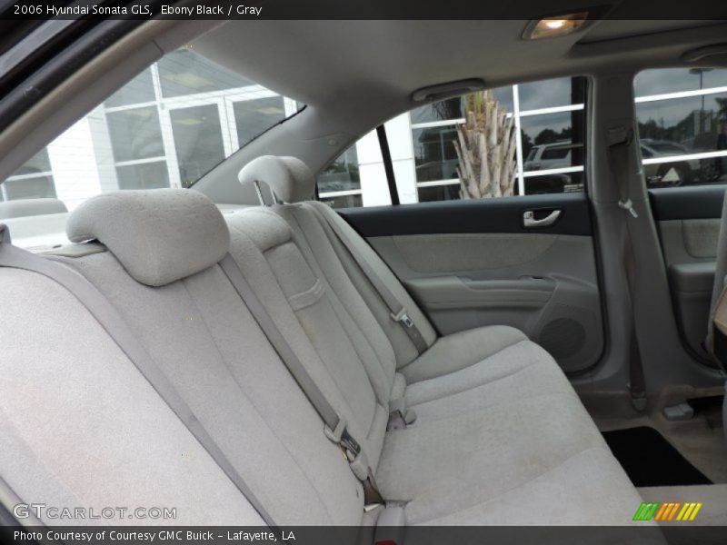 Ebony Black / Gray 2006 Hyundai Sonata GLS