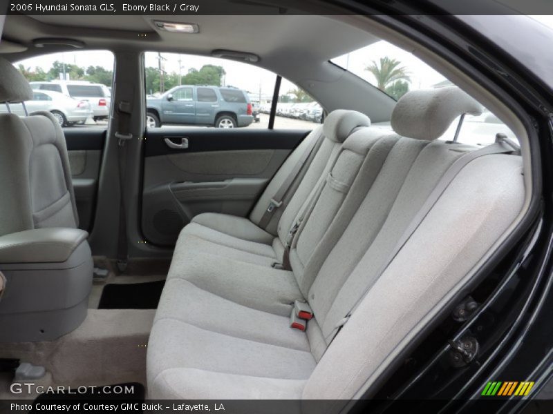 Ebony Black / Gray 2006 Hyundai Sonata GLS