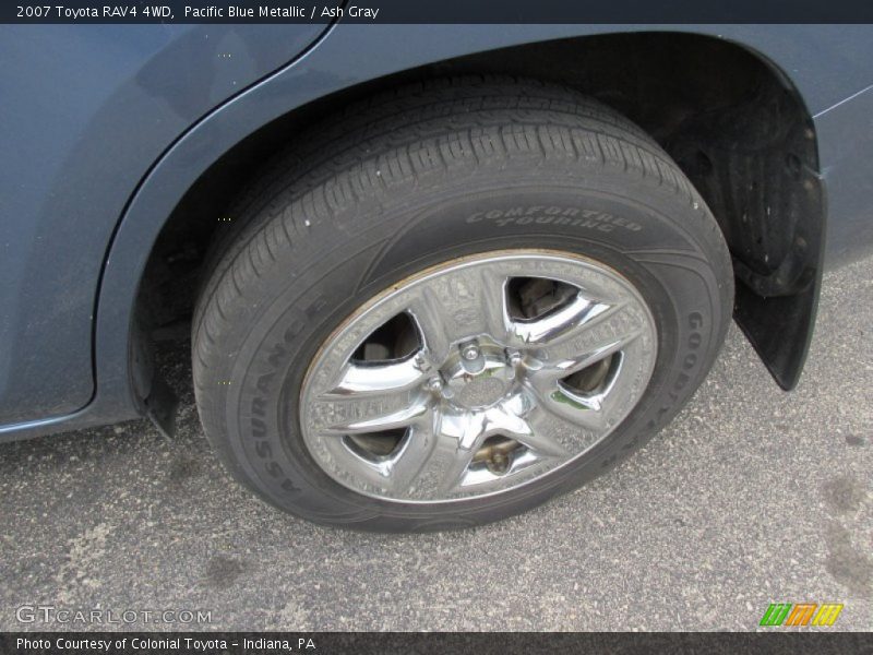 Pacific Blue Metallic / Ash Gray 2007 Toyota RAV4 4WD