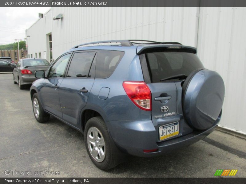 Pacific Blue Metallic / Ash Gray 2007 Toyota RAV4 4WD