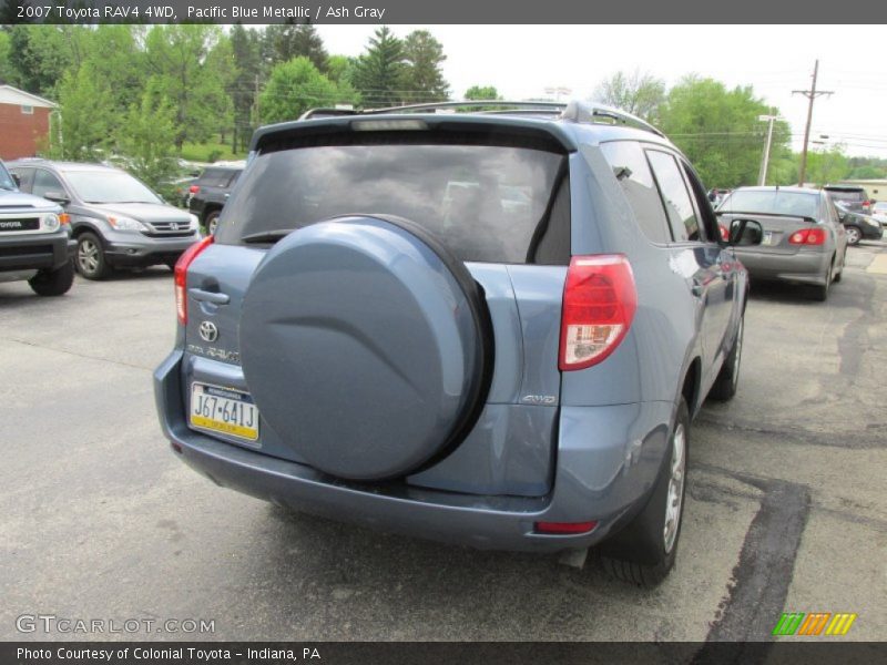Pacific Blue Metallic / Ash Gray 2007 Toyota RAV4 4WD