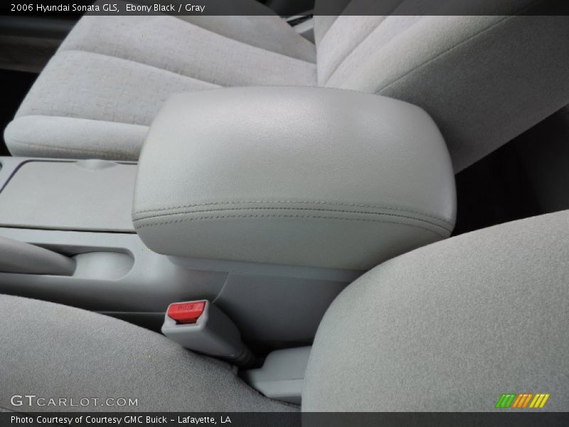 Ebony Black / Gray 2006 Hyundai Sonata GLS