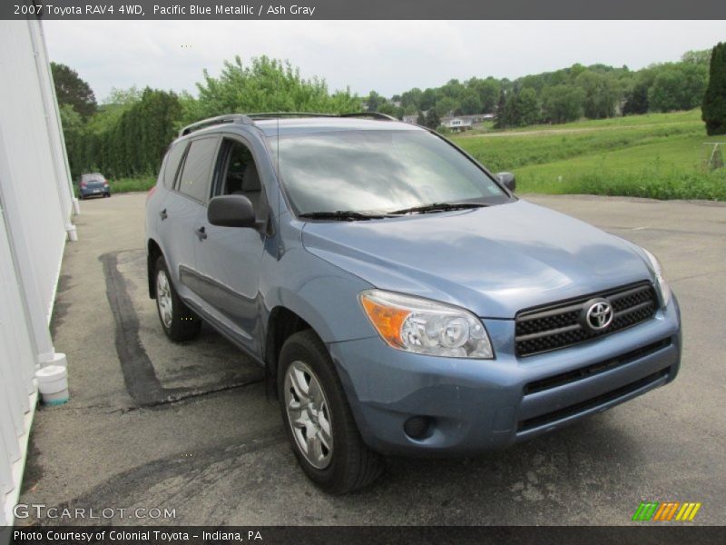 Pacific Blue Metallic / Ash Gray 2007 Toyota RAV4 4WD
