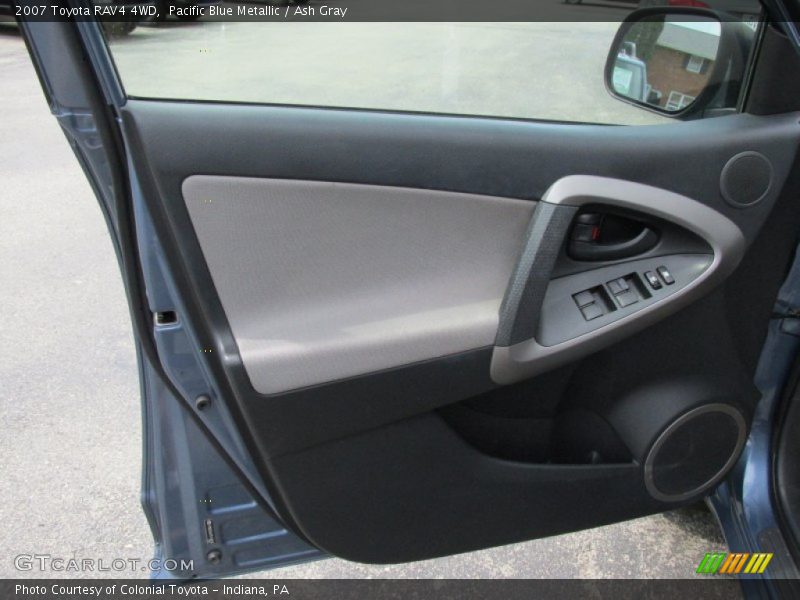 Pacific Blue Metallic / Ash Gray 2007 Toyota RAV4 4WD