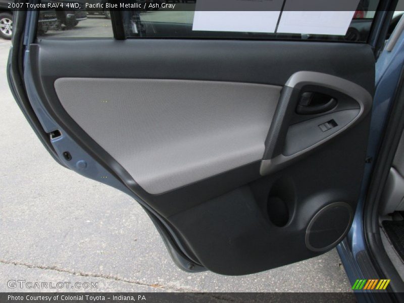 Pacific Blue Metallic / Ash Gray 2007 Toyota RAV4 4WD