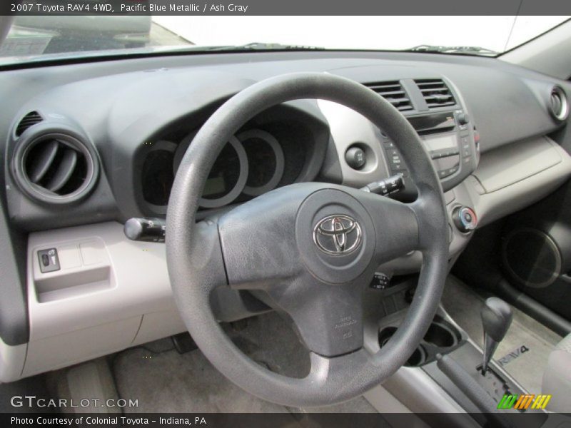 Pacific Blue Metallic / Ash Gray 2007 Toyota RAV4 4WD
