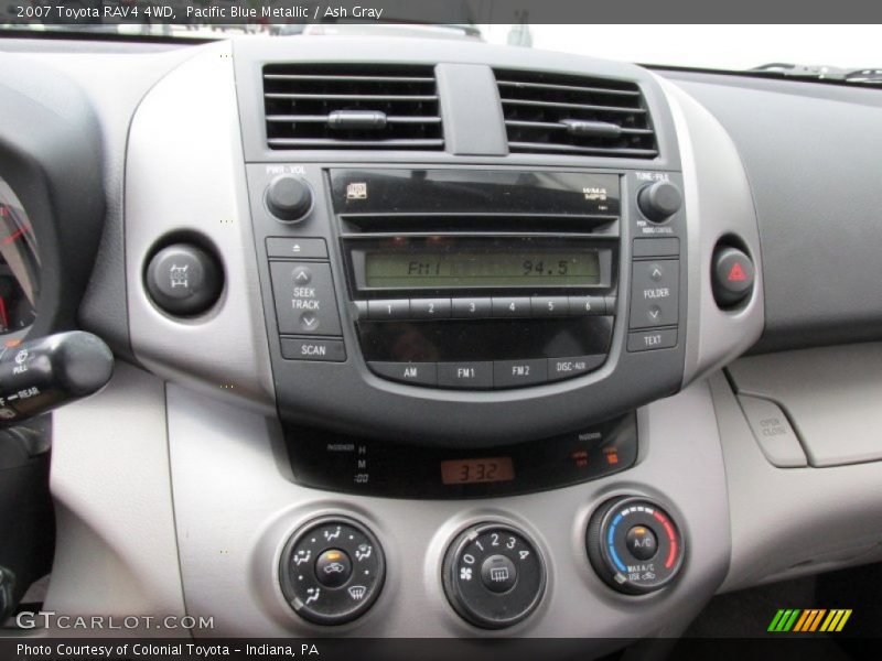 Pacific Blue Metallic / Ash Gray 2007 Toyota RAV4 4WD