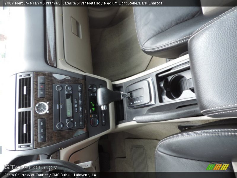 Satellite Silver Metallic / Medium Light Stone/Dark Charcoal 2007 Mercury Milan V6 Premier