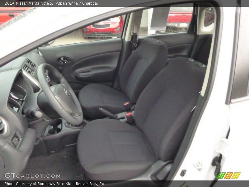 Aspen White / Charcoal 2014 Nissan Versa Note S